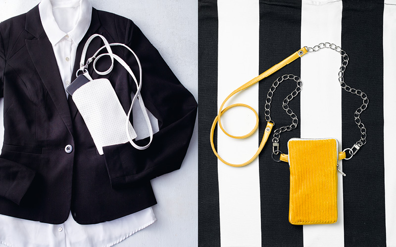 Des pochettes pour téléphone