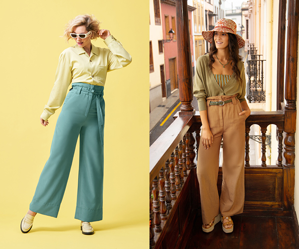 Jupes, pantalons et combinaison