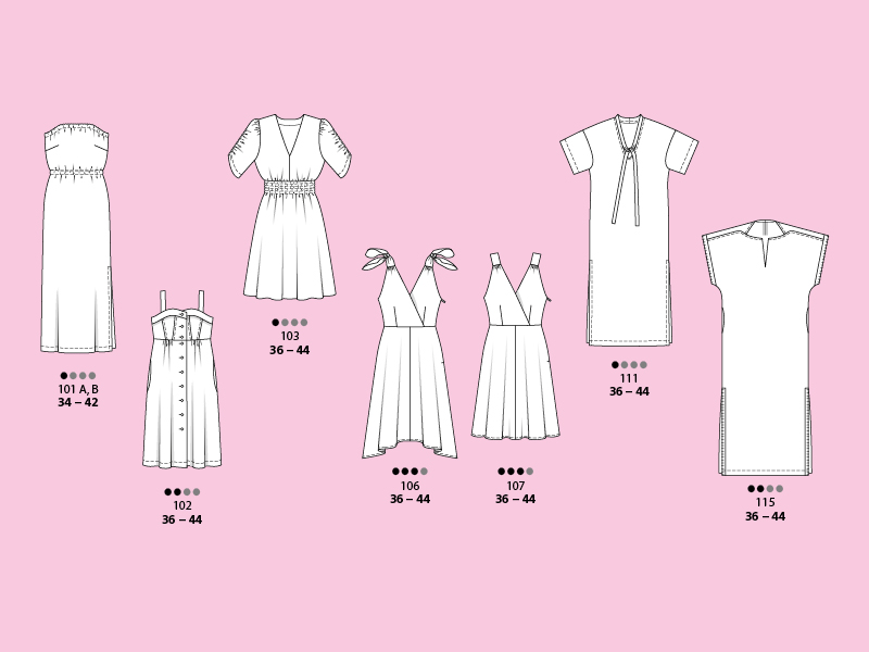 Des robes qui sentent bons l'été et les vacances
