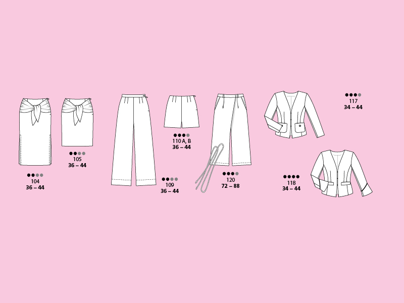 Des jupes, bas et vestes ultra tendance