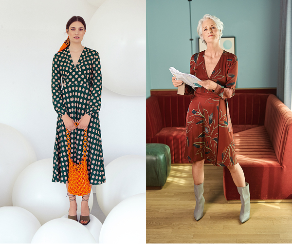 Cinq robes habillées