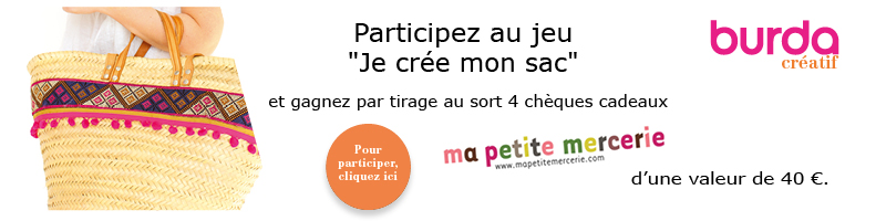 
Jeu concours - Burda Créatif n°52 2017
