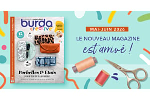Nouvelle parution : Burda Creative n° 102 Pochettes et étuis à coudre pour toute la famille