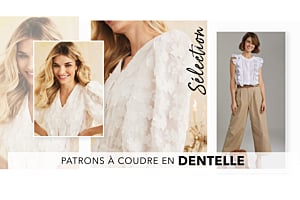 Sélection - La dentelle, une matière précieuse et un art élégant !