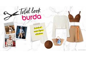 Total Look festival bohème chic : les modèles Burda Style à coudre cet été