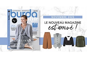 Novembre 2025 : Le nouveau numéro de Burda Style !  
