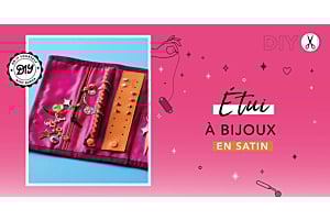 DIY : Étui à bijoux en satin