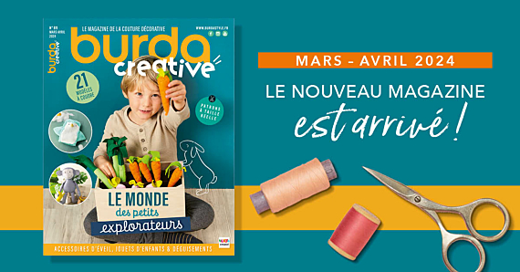 Nouvelle parution : Burda creative n°89 – Le monde des petits explorateurs