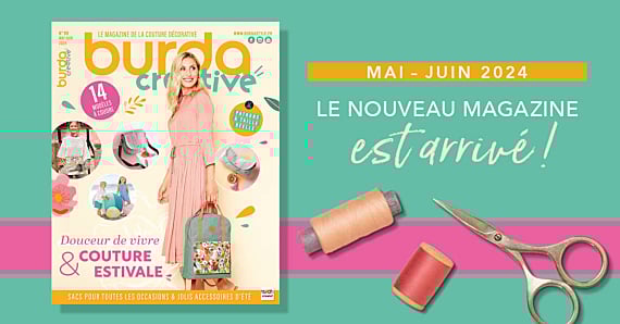 Nouvelle parution : Burda creative n°90 – Un nouvel élan créatif