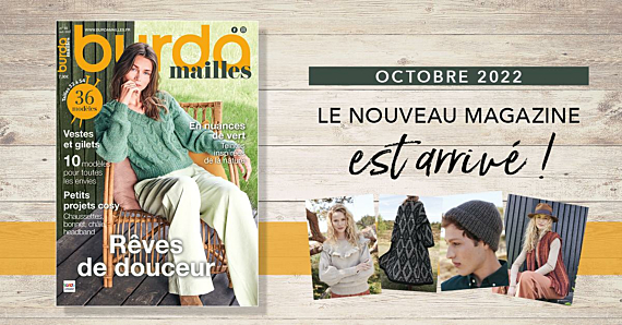 Nouvelle parution : Burda Mailles n° 18 – Rêves de douceur
