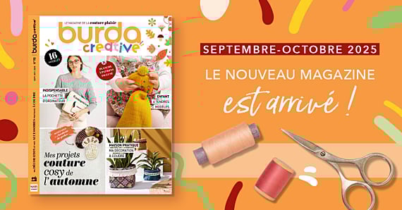 Nouvelle parution: burda creative n° 98 Mes projets couture cosy de l’automne