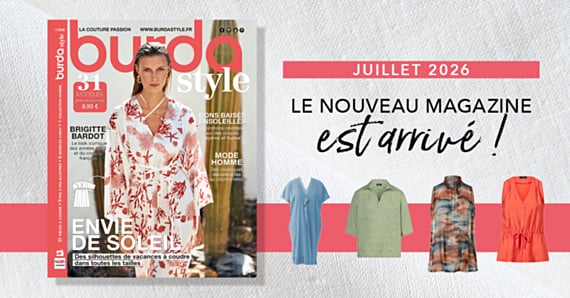 « Envie de soleil », le nouveau Burda Style de juillet 2026