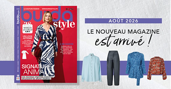 Entre été et rentrée, le nouveau Burda Style d’août 2026