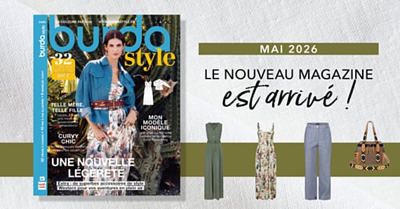 «Une nouvelle légèreté », le nouveau Burda Style de mai 2026 