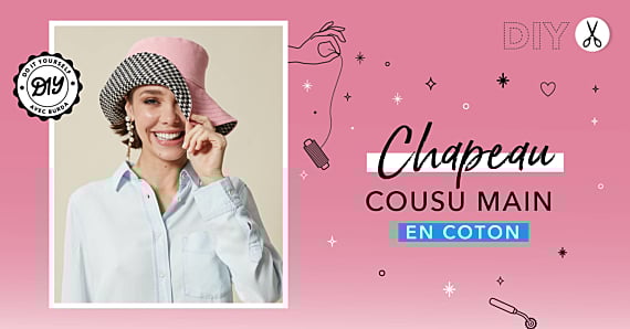 DIY : Coudre un bob pour l'été