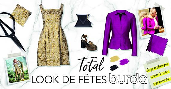 Le look de fêtes burda Style : une allure exclusive et couture