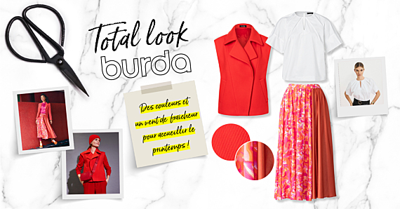 Le look burda Style : des couleurs pour accueillir le printemps !