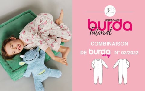 Tuto vidéo : Combinaison 4 - burda easy kids n°2 automne/hiver 2022