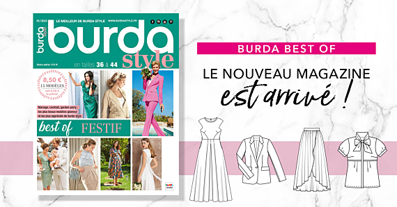 Février 2023 : le nouveau numéro de burda best of !