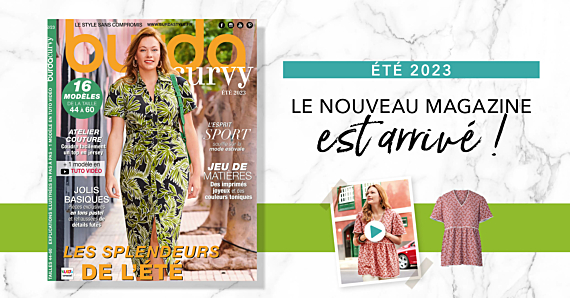 Été 2023 : le nouveau numéro de burda curvy !