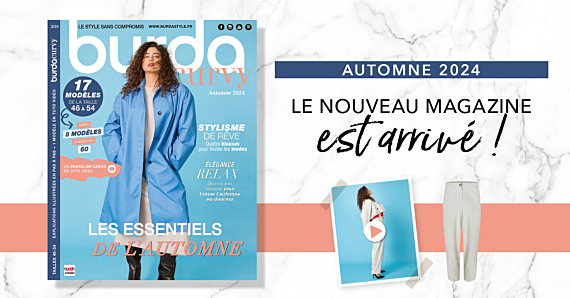 Automne 2024 : le nouveau numéro de burda curvy !
