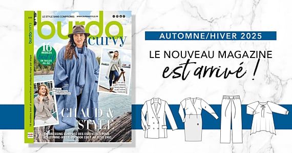 Burda Curvy best of automne/hiver : une nouvelle saison empreinte de style 