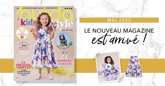 Mai 2025: le nouveau hors série burda style Kids!