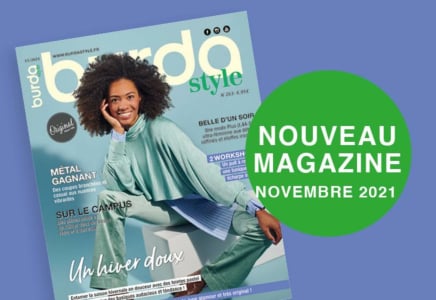 Novembre 2021 : le nouveau numéro de burda style !