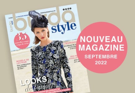 Septembre 2022 : le nouveau numéro de burda style !