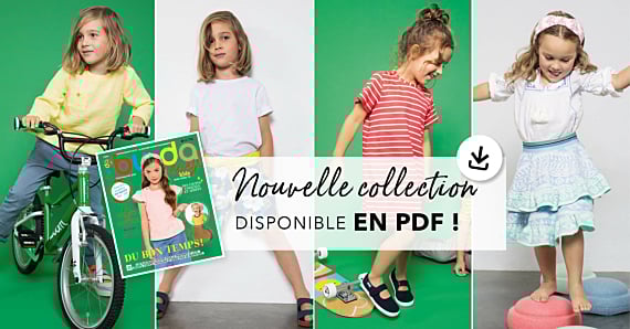 La collection de patrons PDF du burda easy kids n°1 Printemps/Été est en ligne !