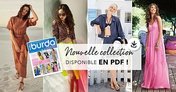 La collection de patrons PDF de burda best of pièces estivales est en ligne !