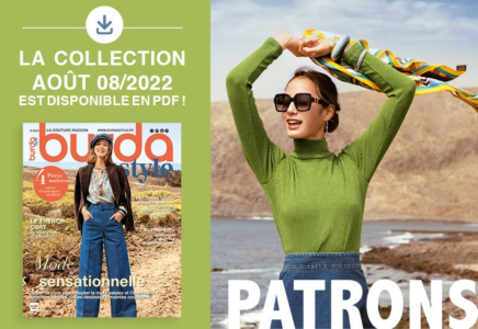 La collection de patrons PDF du mois d'août est en ligne !