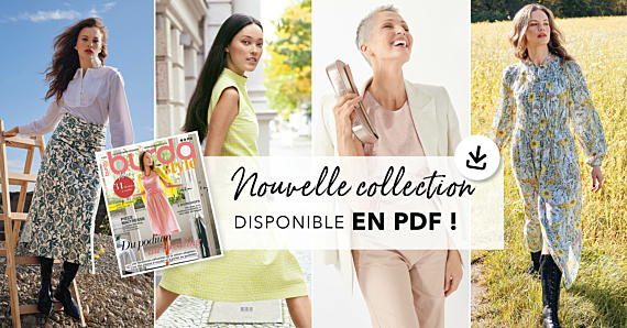 La collection de patrons PDF du mois de mars est en ligne !