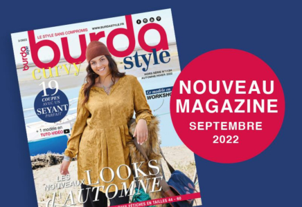 Septembre 2022 : le nouveau numéro de burda curvy !