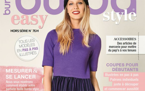 Nouvelle parution - Le burda Style Easy AH 2018 est sorti ! A vos ciseaux !