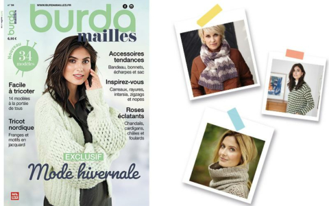 Burda mailles : de nouvelles tendances, du design, et de l’inspiration