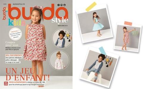 Le burda Kids nouvelle formule est arrivé ! 