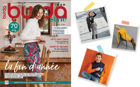 Burda style décembre n° 12/2020 est sorti !