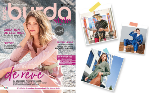 Février 2021 : le nouveau numéro de burda style