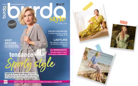 Avril 2021 : le nouveau numéro de burda style 04/2021