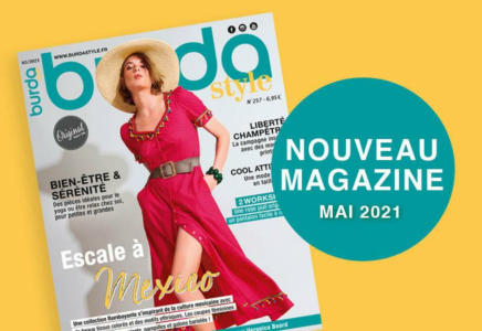 Mai 2021 : le nouveau numéro de burda style !