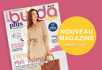 Mars 2021 : le nouveau numéro de burda plus 01/2021