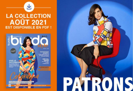 La collection de patrons PDF du mois d'août est en ligne !