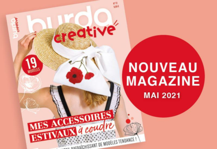 Nouvelle parution : Burda creative n° 72 – Mes accessoires estivaux à coudre