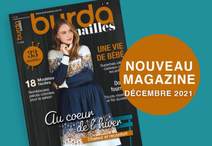 Nouvelle parution : Burda mailles n° 13 – Au cœur de l’hiver