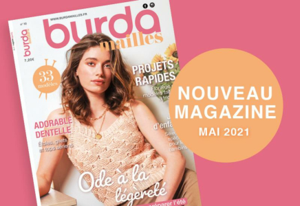 Nouvelle parution : Burda mailles n° 10 – Ode à la légèreté