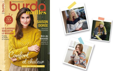 Nouvelle parution : Burda mailles n° 6 – confort et chaleur pour des tricots douillets