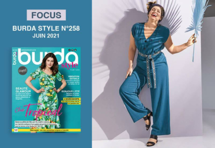 Focus mode Plus burda style n° 06/2021 : vibration estivale !