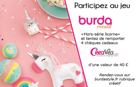 [JEU CONCOURS] BURDA CREATIF HORS-SÉRIE LICORNE : 26 FANTASTIQUES IDÉES DIY !