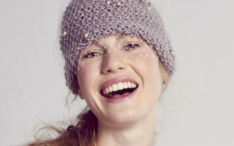 Beanie avec voilette : Explications de Lena Klippel
